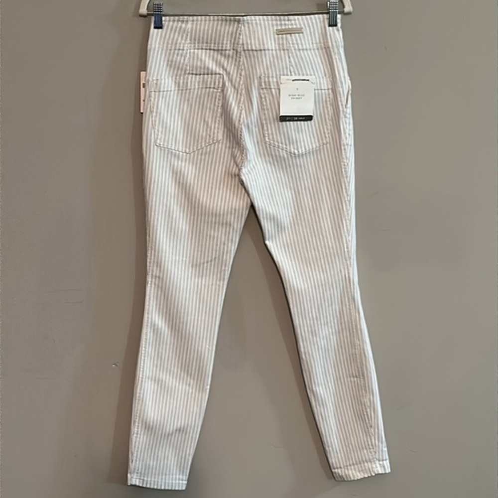 Pilcro and letter press ANTHROPOLOGIE white high rise skinny jeans size 28A NWT - Picture 3 of 16